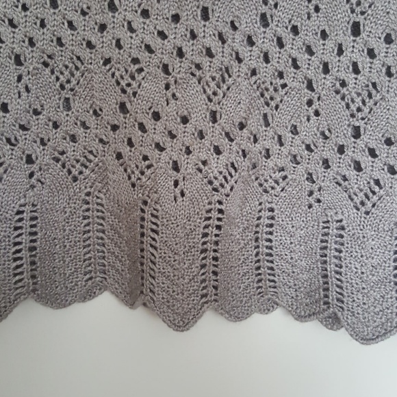 Emonite lace knit sweater or vest - Picture 3 of 3